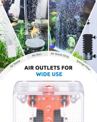 Aquarium Air Pump (2 outlets-3w)