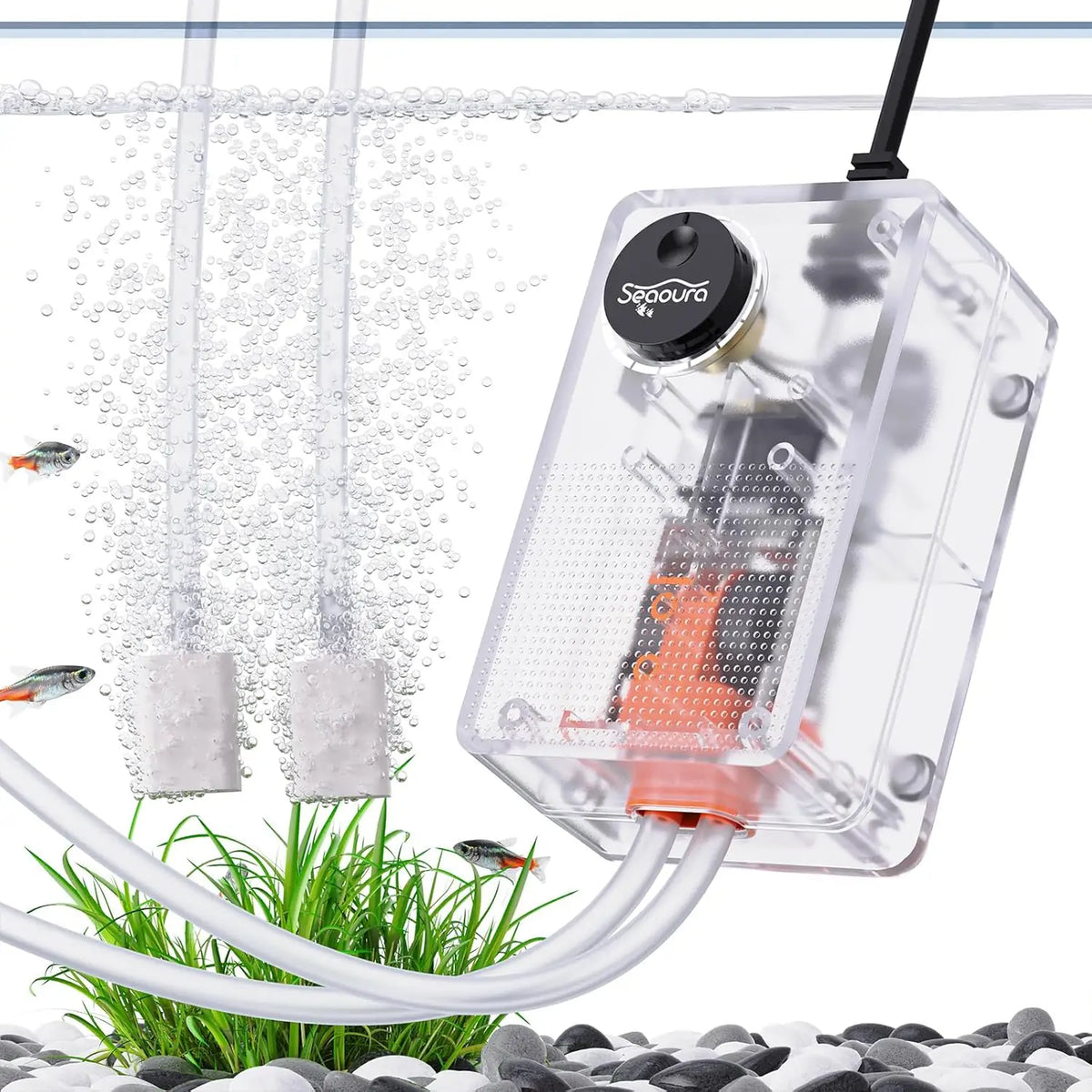 Aquarium Air Pump (2 outlets-3w)