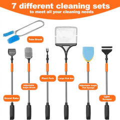 7 in 1 Multi Function Aquarium Cleaner Kit