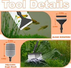 7 in 1 Multi Function Aquarium Cleaner Kit