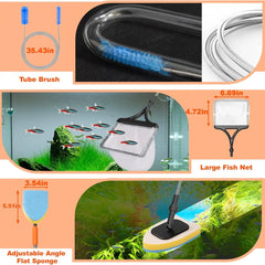 7 in 1 Multi Function Aquarium Cleaner Kit