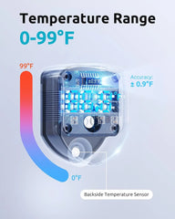Aquarium Thermometer Magnetic Cleaner