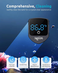 Aquarium Thermometer Magnetic Cleaner