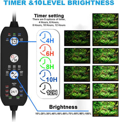 24/7 Aluminum LED Aquarium Light