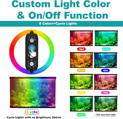 24/7 Full Spectrum Submersible Aquarium Light
