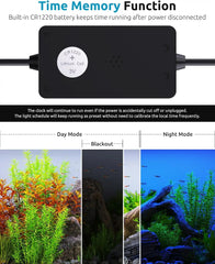 24/7 LED Aquarium Light Full Spectrum