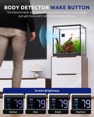 Aquarium Thermometer Digital with Motion Sensor