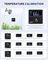 Aquarium Thermometer Digital with Motion Sensor