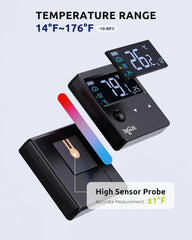 Aquarium Thermometer Digital with Motion Sensor