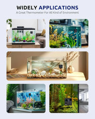Aquarium Thermometer Digital with Motion Sensor